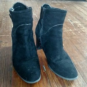 Impo Black booties from Shoe Dept.